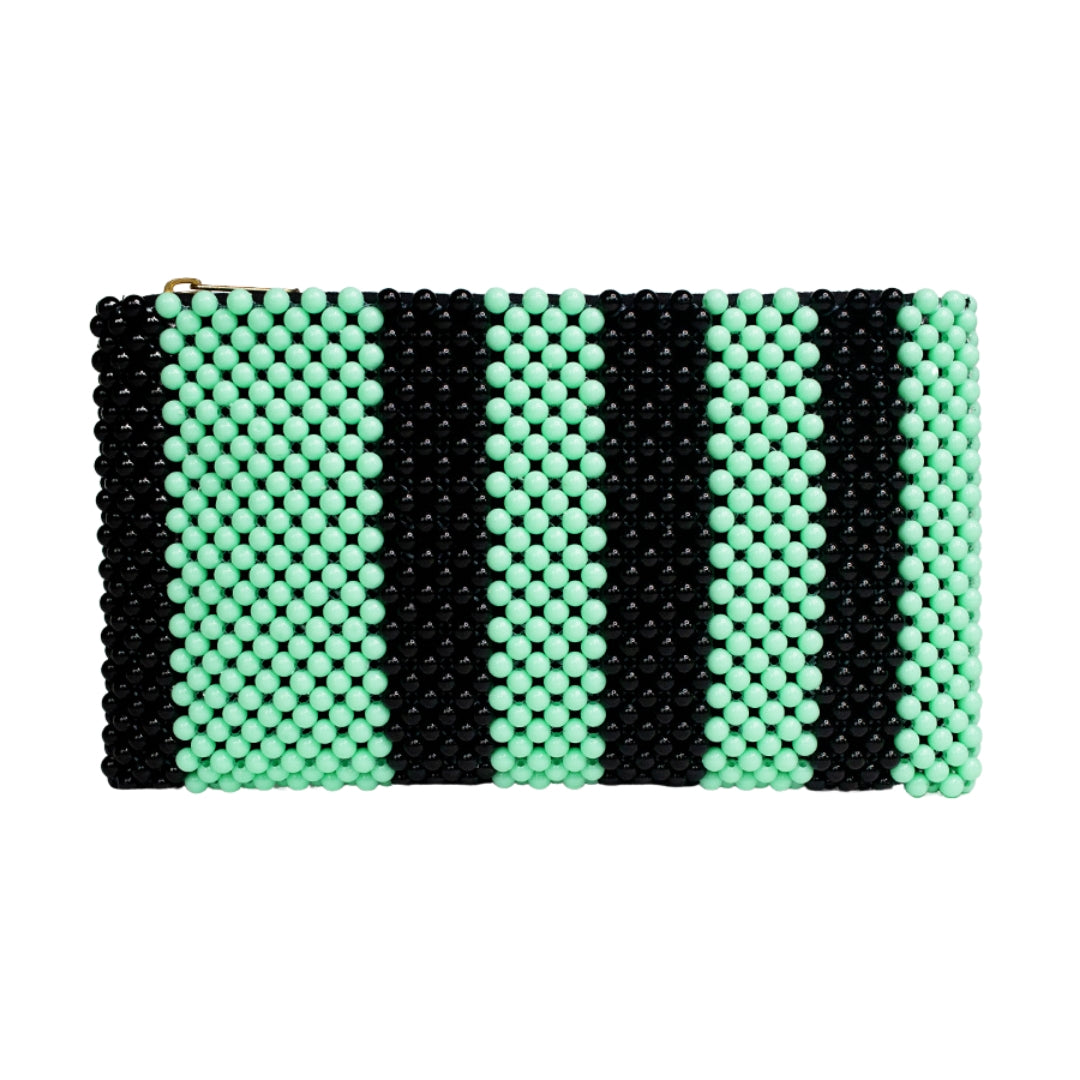Acrylic Beaded Clutch