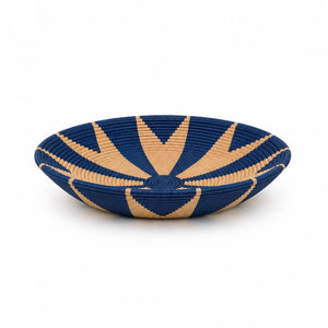 Handcrafted Navy & Natural Artisan Basket - Murchison
