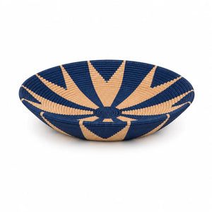 Handcrafted Navy & Natural Artisan Basket - Murchison