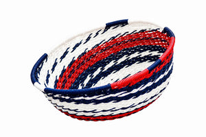 Handcrafted Multi-Colour Basket - Kagera