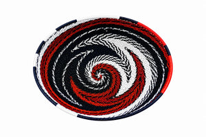 Handcrafted Multi-Colour Basket - Kagera