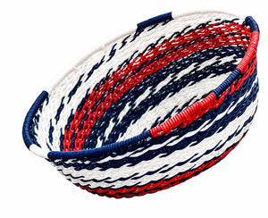 Handcrafted Multi-Colour Basket - Kagera