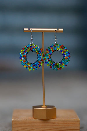 Beaded earrings - Multi