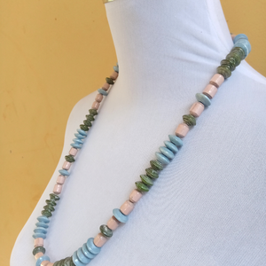 Recycled Paper Bead Necklace - Glamour Necklace