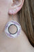 Beaded earrings - Lavender