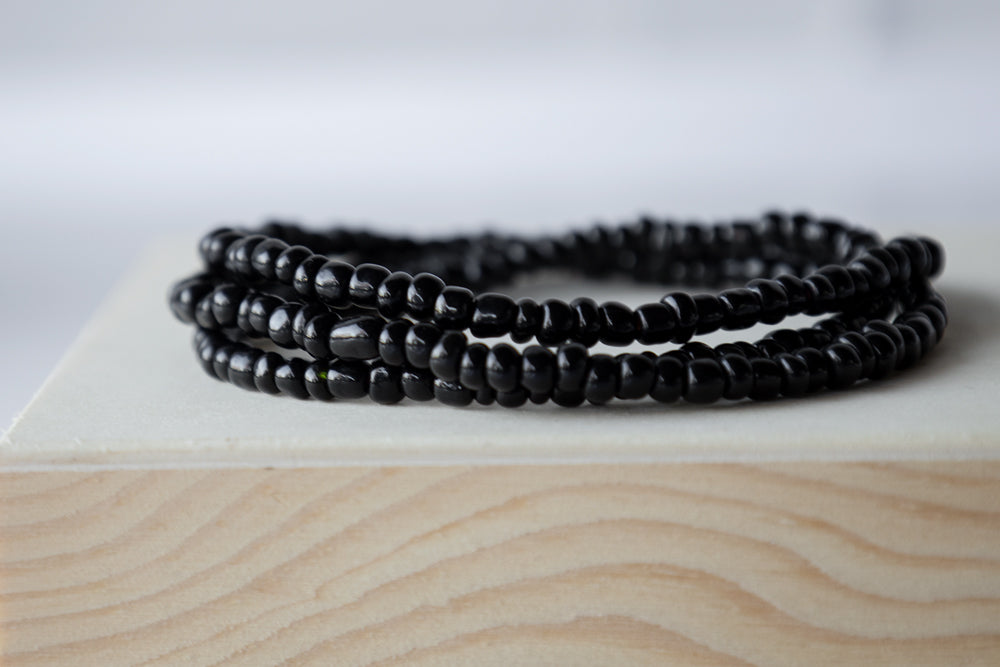 Beaded Bracelet - Black