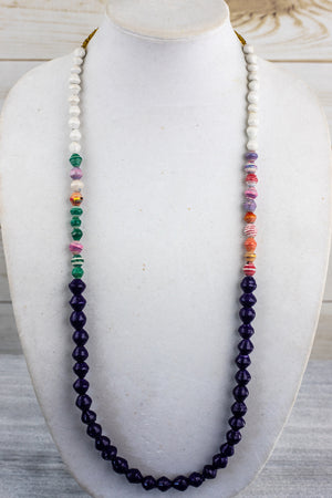 Paper bead necklace - MORE COLORS – Shop with a Mission