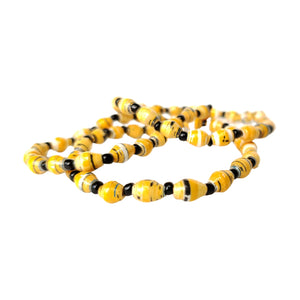 Recycled Paper Bead Bracelet - Radiant