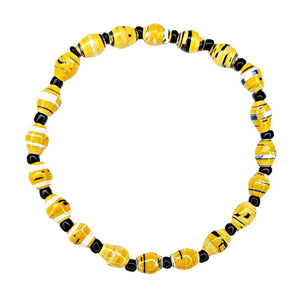 Recycled Paper Bead Bracelet - Radiant