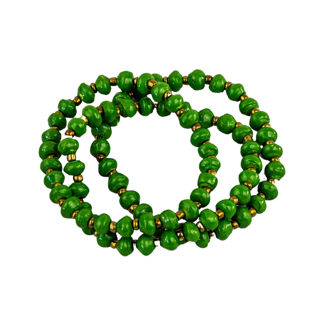 Recycled Paper Bead Bracelet - Restore