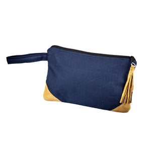 Leather Wristlet Clutch - Joy of the Lord